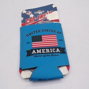 Can-Tastic Koozie, American Independence 1776, fits 12oz can & long neck bottle
